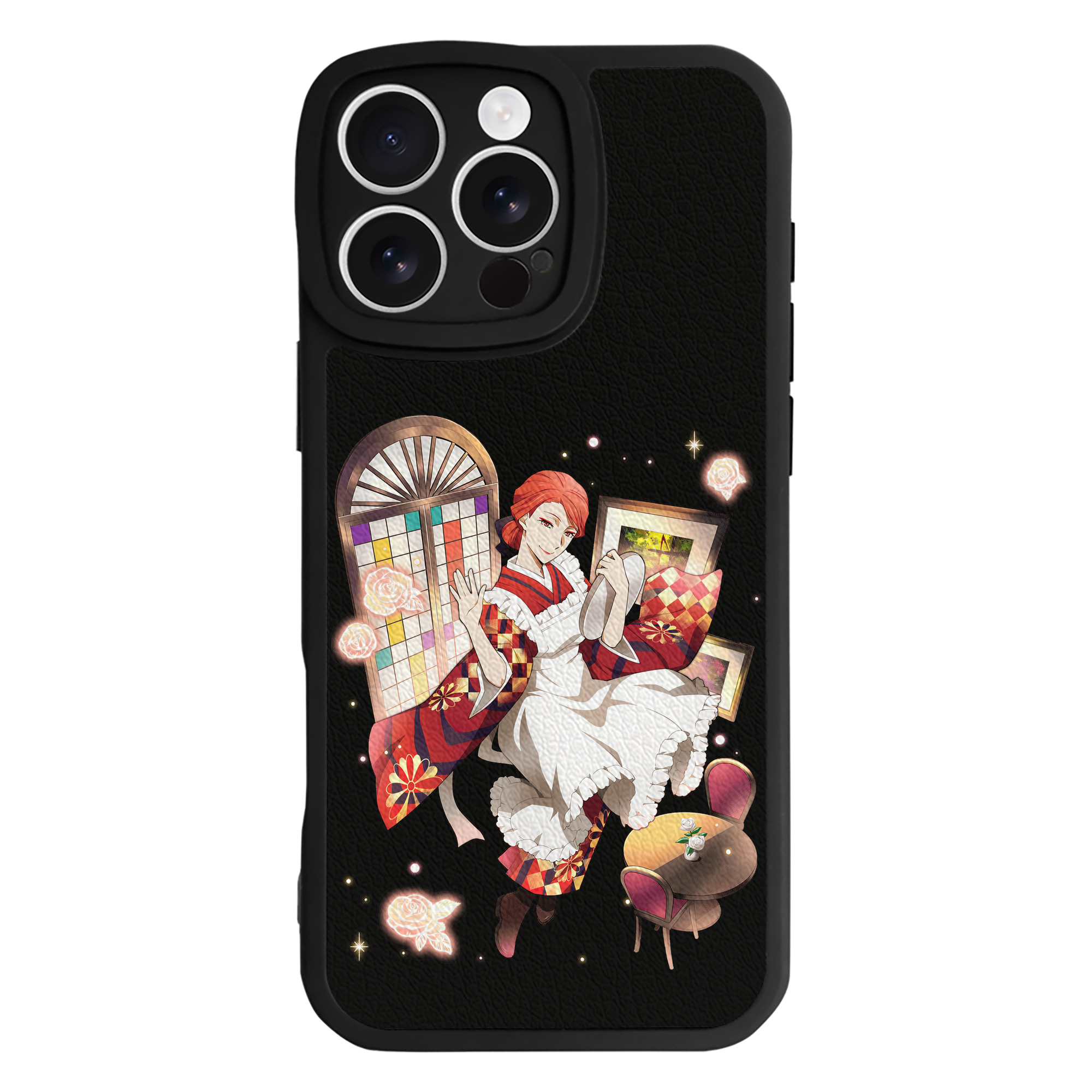 （画像用） 文豪ストレイドッグス Bungo Stray Dogs 【iPhone 16シリーズ対応】シリコンスマホケース（レザー調） 材質：シリコン